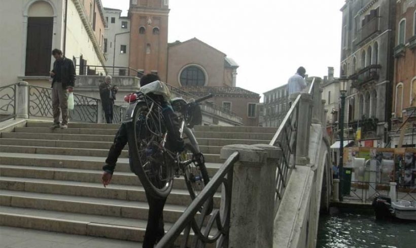 Come è triste Venezia… senza bicicletta