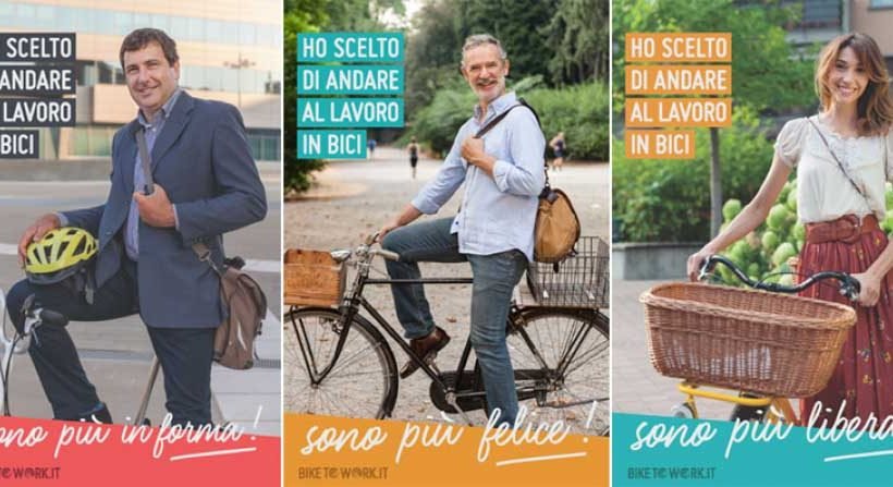 FIAB porta in Italia la sfida tra luoghi di lavoro, con il progetto europeo BikeToWork