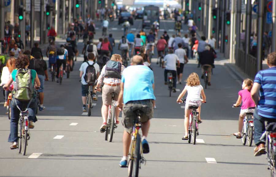 Fiab e Bicitalia Day al TG1. Le rivendicazioni dei ciclisti urbani.