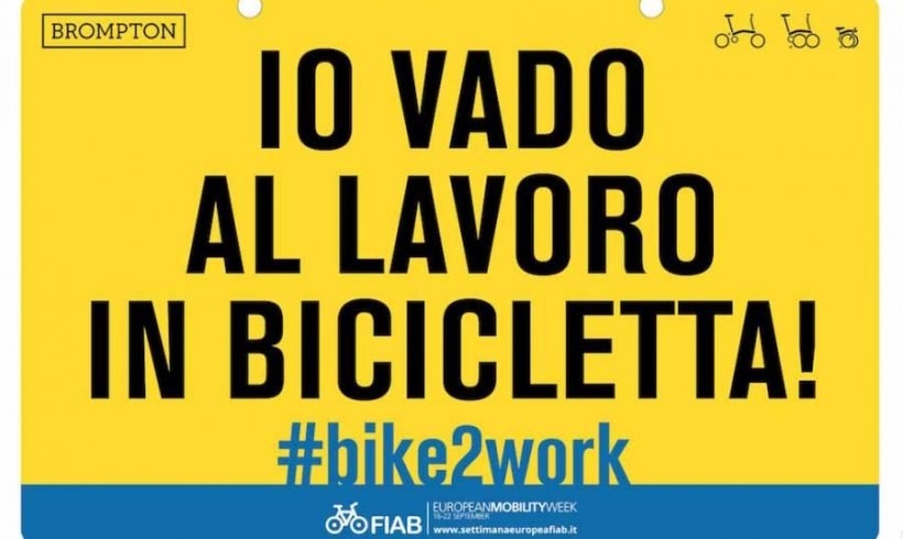 Fiab e Brompton, l’alleanza per la Settimana Europea della Mobilità
