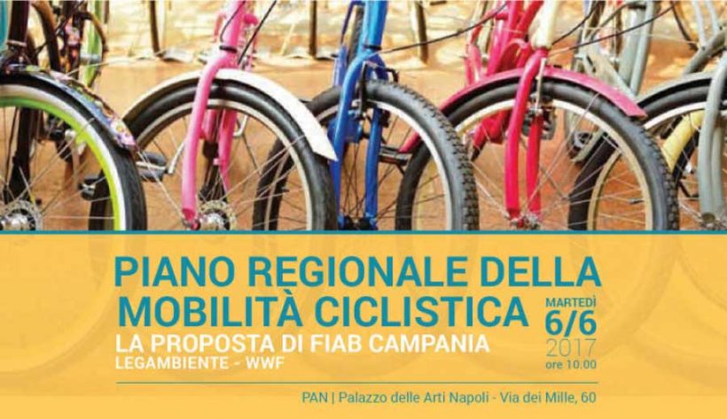 Piano regionale della mobilità ciclistica, la proposta di Fiab Campania