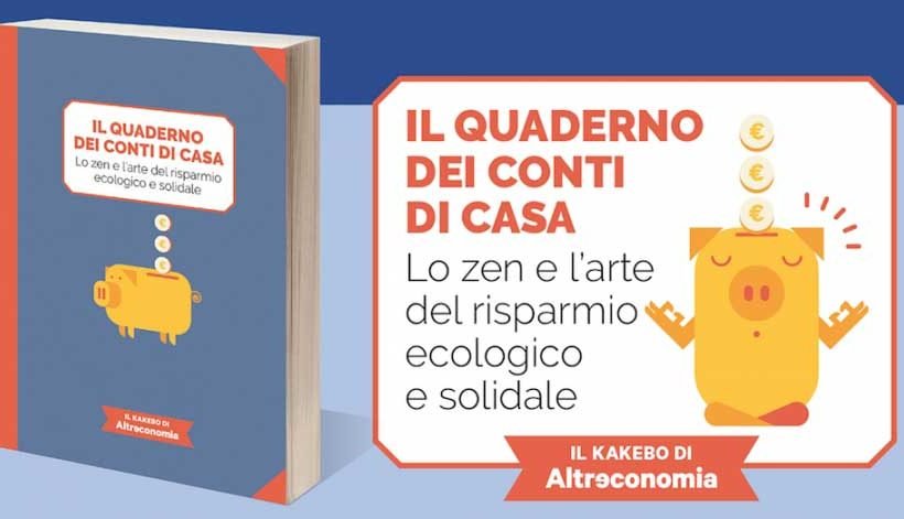 “Il quaderno dei conti in casa”: anche i consigli di Fiab nel libro di Altreconomia