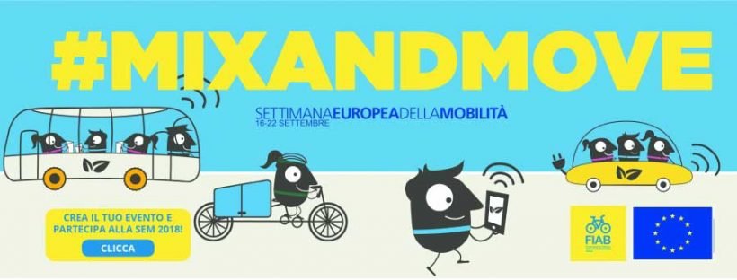 Settimana Europea della Mobilità: le iniziative Fiab in tante città. Riccardo Iacona testimonial del Bike to work day
