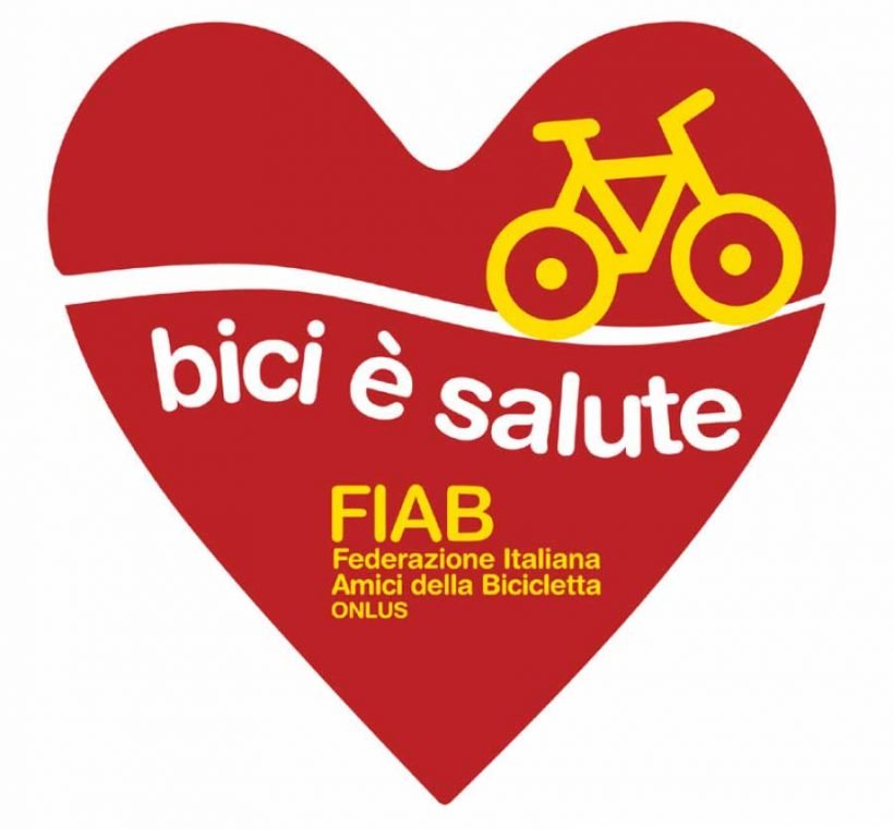 Un logo FIAB per dire che “Bici é salute”