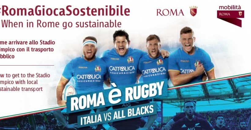 Italia-All Blacks è un evento bike friendly: come ottenere il Cycling Mobility Quality Label di Fiab