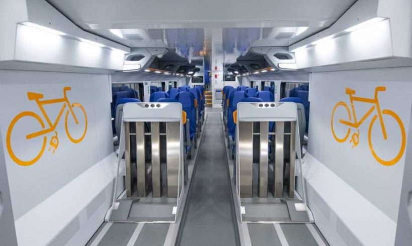 Nuovi treni Caravaggio: la tecnologia è a bordo, le bici un po’ meno