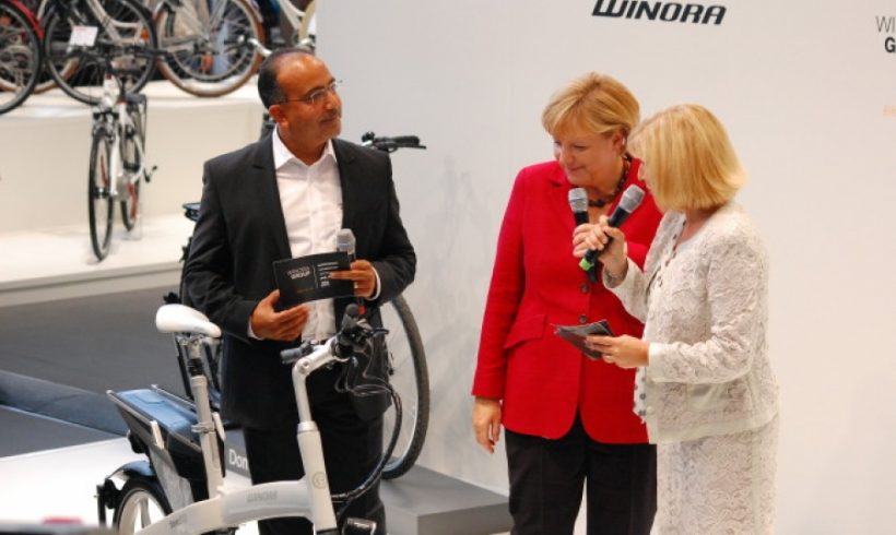 Angela Merkel ad Eurobike. Grande giorno per il cicloattivismo europeo