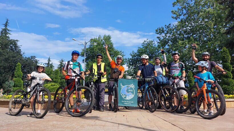 In bicicletta verso la COP30: la pedalata globale arriva in Italia. FIAB c’è!