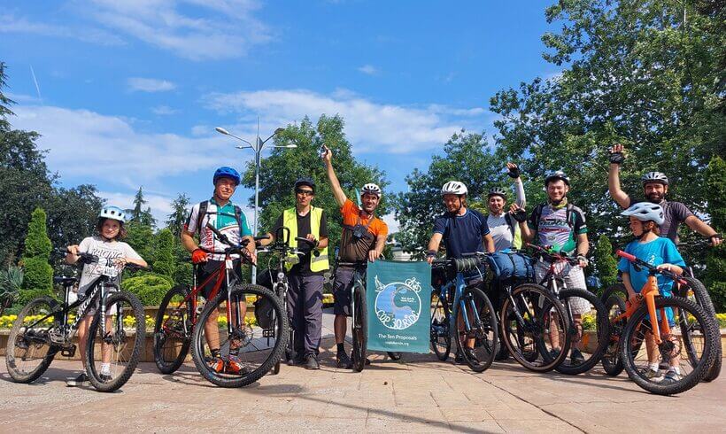 In bicicletta verso la COP30: la pedalata globale arriva in Italia. FIAB c’è!