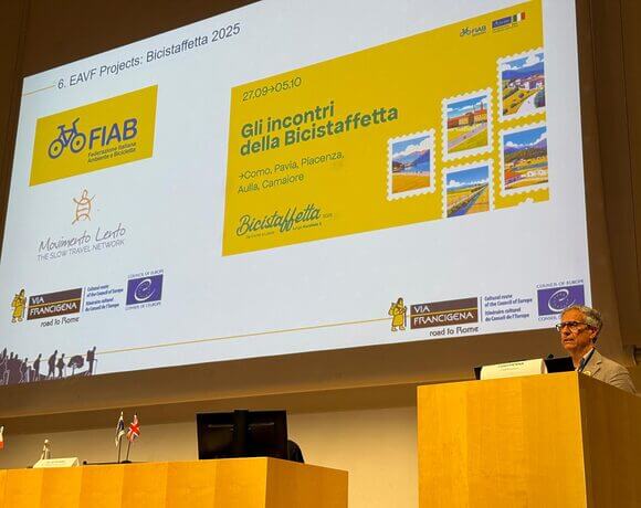 Assemblea Generale dell’Associazione Europea delle Vie Francigene a Roma. FIAB: “Qui per ribadire l’importanza strategica del cicloturismo e di EuroVelo 5” Assemblea Generale dell’Associazione Europea delle Vie Francigene a Roma. FIAB: “Qui per ribadire l’importanza strategica del cicloturismo e di EuroVelo 5”