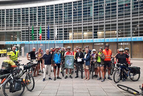 COP31 Bike Ride, lo scatto FIAB per il successo della ciclostaffetta in Italia